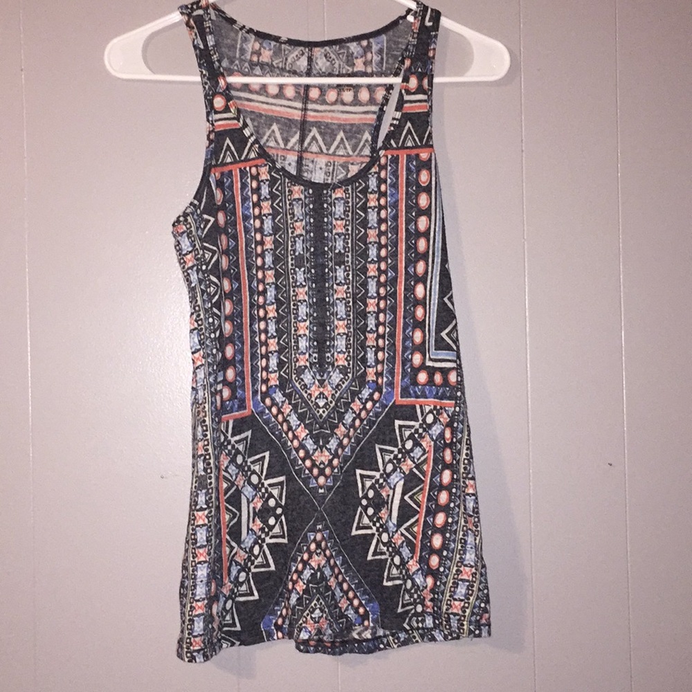 Intricate designed tank